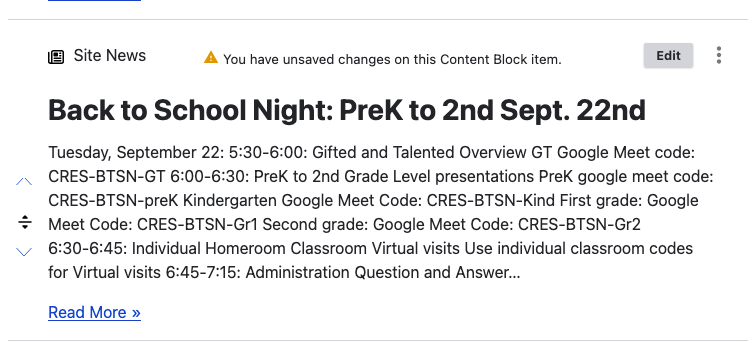 Preview of the news item