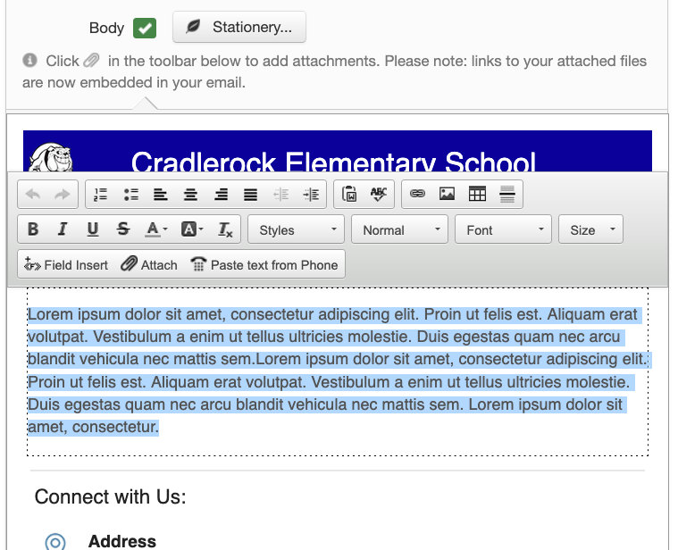 School Messenger Body