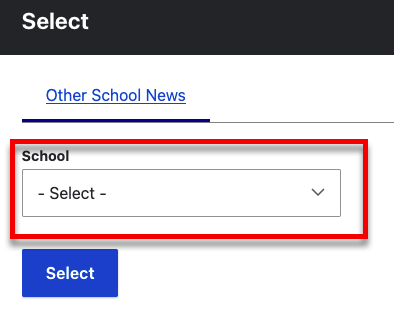 School select