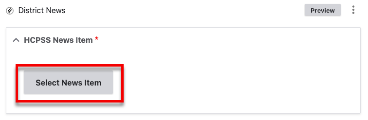 Select district new button
